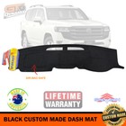 Dash Mat to Suit Landcruiser 300 Series GXL VX GX 2021-3/2025 NO HUD DM1635 BLK