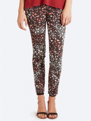 Current/ Elliott Satin Glass Red Revival Stiletto anthropologie Jean 26