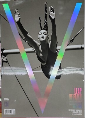 女性情報誌 V Magazine 134 2022 Gigi Hadid V MAGAZINE-ISSUE 134-SPRING 2022-FEARLESS-GIGI HADID-PART TWO-LEAP