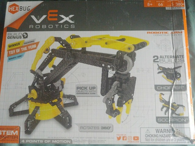 hexbug vex robotics construction set