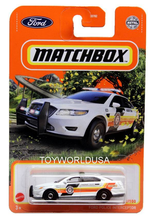 2022 Matchbox #42 Ford Police Interceptor