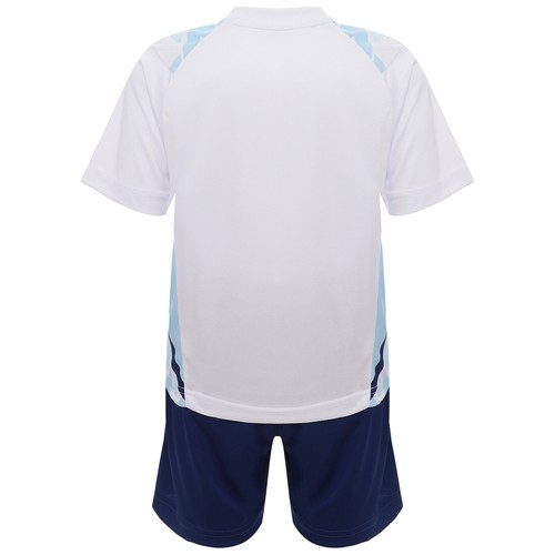 Kids Boys Sport Suit Training T-shirt V Neck Uniform Jogging Activewear Casual - Picture 46 of 55