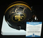 Bill Romanowski signed Eclipse Mini Helmet, San Francisco 49ers, Beckett BAS