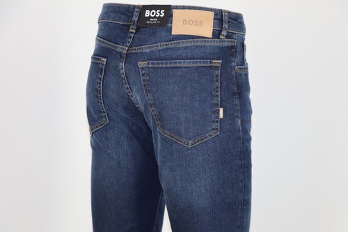 HUGO BOSS JEANS, Mod. Maine3, Gr. 30/32, Regular Fit, Navy - Picture 6 of 11