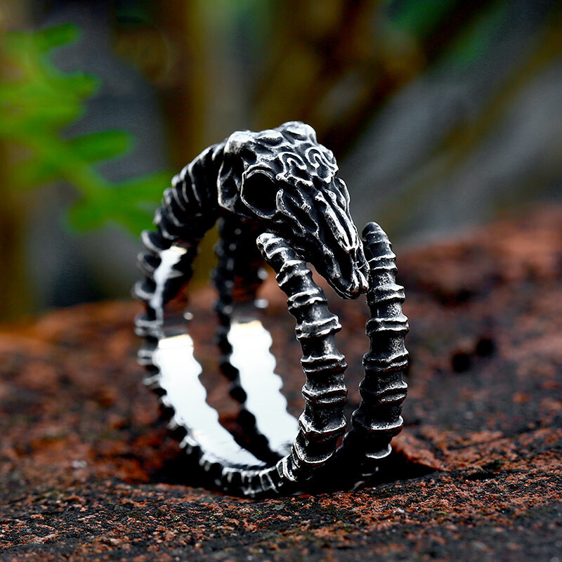 邦楽 Number i No.O-ring  GOAT Be on Your side The Goat | Rings by Oz Abstract Tokyo | Online Boutique Oz