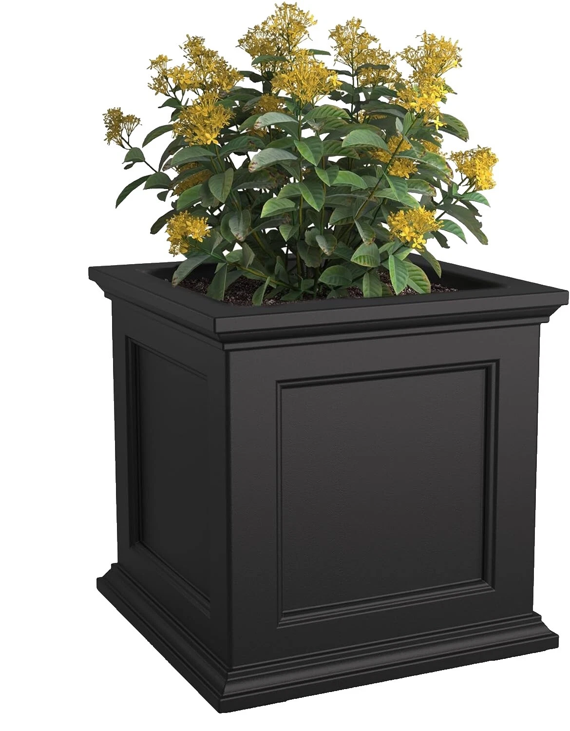 Plastic Square Plant Baskets, Pots, Window Boxes & Saucers