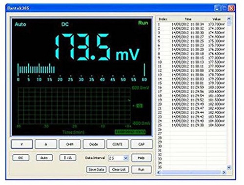 Hantek 365E Digital Multimeter BLUETOOTH voltage current resistance capacitance - Picture 3 of 3