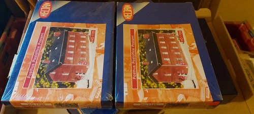 Vintage HELJAN HO model BUILDING KITS train shops petrol STATIONS kit buildings - Picture 75 of 493