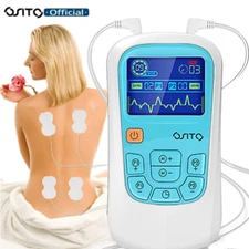 TENS Unit Muscle Stimulator Electric Pulse Massager for Therapy Pain Relief OTC