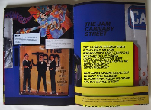 CARNABY STREET 1960 - 2010 / EXHIBITION BOOK / LONDON COLLEGE OF FASHION 2010 - Imagen 12 de 13
