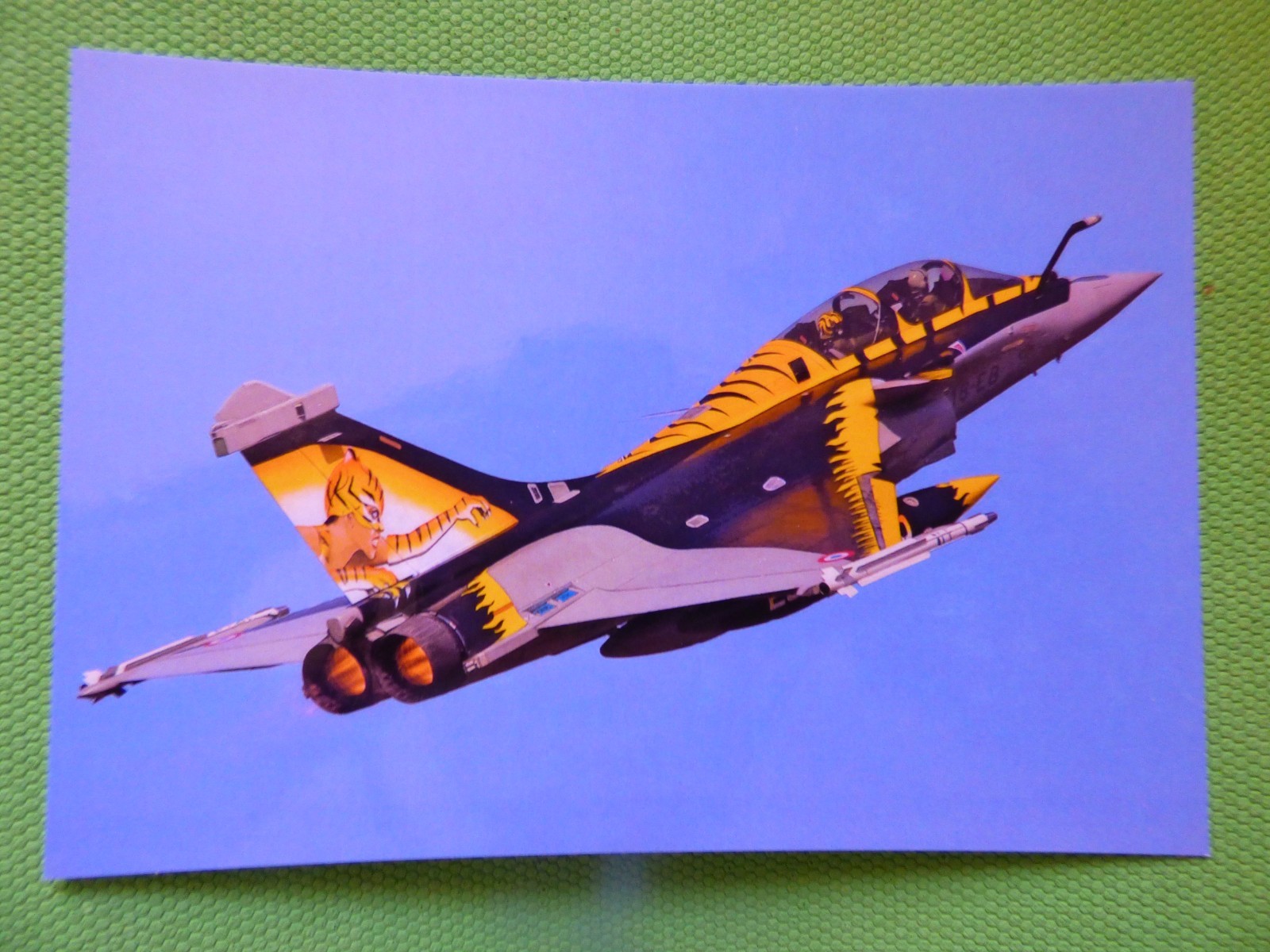 Postcard postcard AVIATION MILITARY AIRCRAFT FRANCE RAFALE