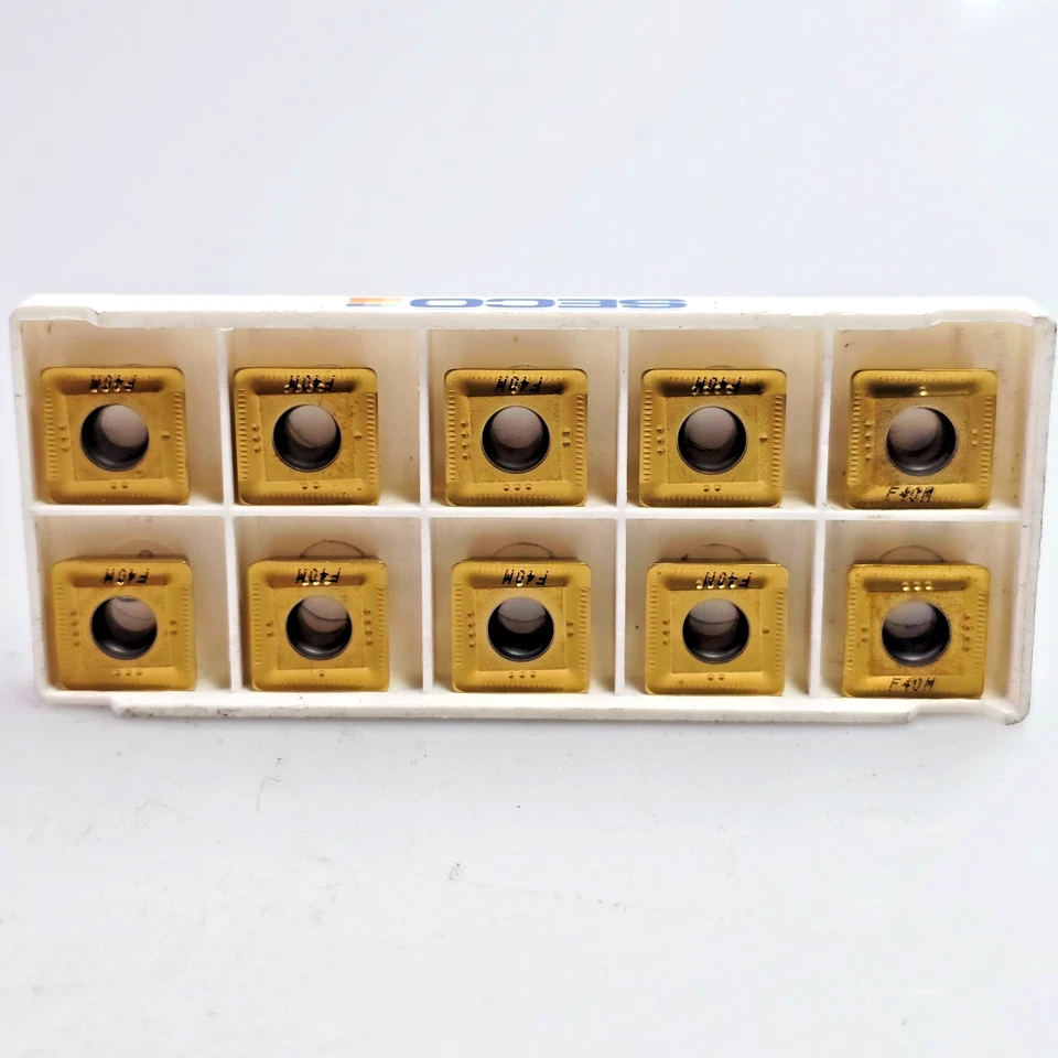 SECO SONX 120508TR-ME08 F40M Carbide Milling Inserts (Box of 10) - Image 3 of 4