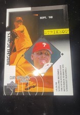 1999 Upper Deck - Season Highlight Checklist Curt Schilling #535