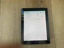 Apple iPad 2nd Gen A1395 16GB Wi-Fi 9.7" Display Silver Untested As Is