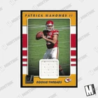 2017 Donruss Football Patrick Mahomes II RC Rookie Threads Patch