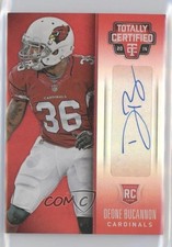 2014 Panini Totally Certified 12/25 Deone Bucannon #101 Auto 0e8