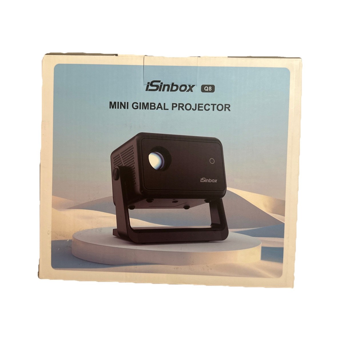 iSinbox Mini Gimbal Smart Projector Model Q8 Great Home