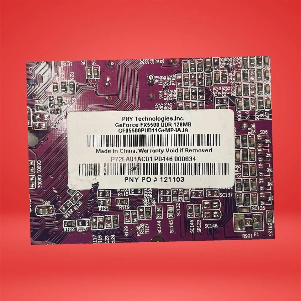 PNY NVIDIA GeForce FX 5500 (VCGFX55PPB) 128MB DDR SDRAM GPU - Image 4 of 4