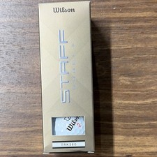 Wilson Golf Staff Model 2025 Tour Urethane High Spin Golf Balls - Gloss White