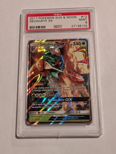 Decidueye-GX graded PSA 9 for sale on eBay