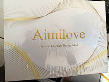Aimilove LED Light Therapy Mask Face & Neck B...