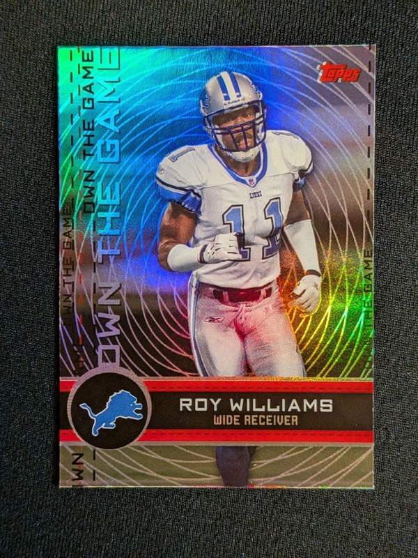 2007 Topps - Own the Game Roy Williams #OTG-RW Detroit Lions