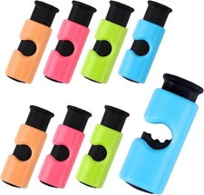 AmoreAngel Crafts 8 Pack Bread Bag Clips, Squeeze Lock Food Bag Clips, Plastic S