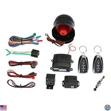 Shkalacar Keyless Entry  Anti-Theft Car Security System w/ 2 Remotes  Sensors