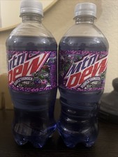 2x 20oz PURPLE THUNDER Mountain Dew Bottles Exclusive Berry Plum 2022