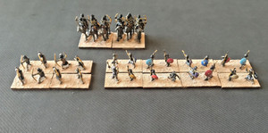 15mm PAINTED and BASED Midianite Army - Ally Command METAL FIGS! - DBA ADLG DBMM