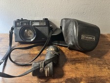 UNTESTED Yashica Electro 35 GT Black Yashinon DX 45mm f1.7