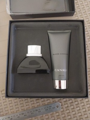 Canali Black Diamond SET EDT 100 ml 3.4 oz + SHOWER CREAM MEN DISCONTINUED RARE!