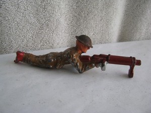 toy soldier- American- Barclay?