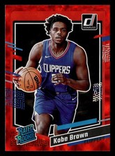 Kobe Brown 2023-24 Donruss RED INTERNATIONAL #239 Clippers RATED ROOKIE