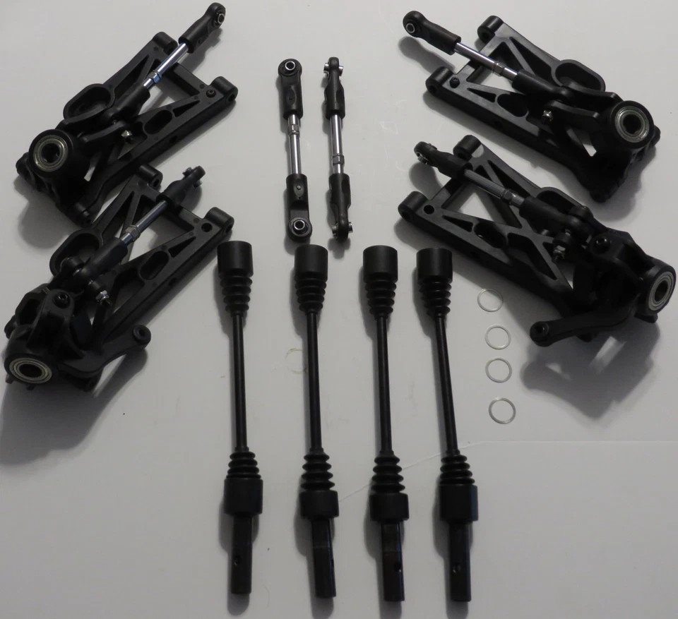 LOSI DBXL E 1.0 Desert Buggy 1/5 COMPLETE Front & Rear Suspension Arm Set RTG - Image 2 of 4