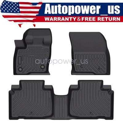 3D TPE Floor Mats Liner For 2016-2018 Lincoln MKX/2019-2023 Nautilus All Weather