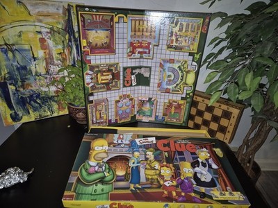 The Simpsons Cluedo   Original Brettspiel   Vollständig und gut erhalten