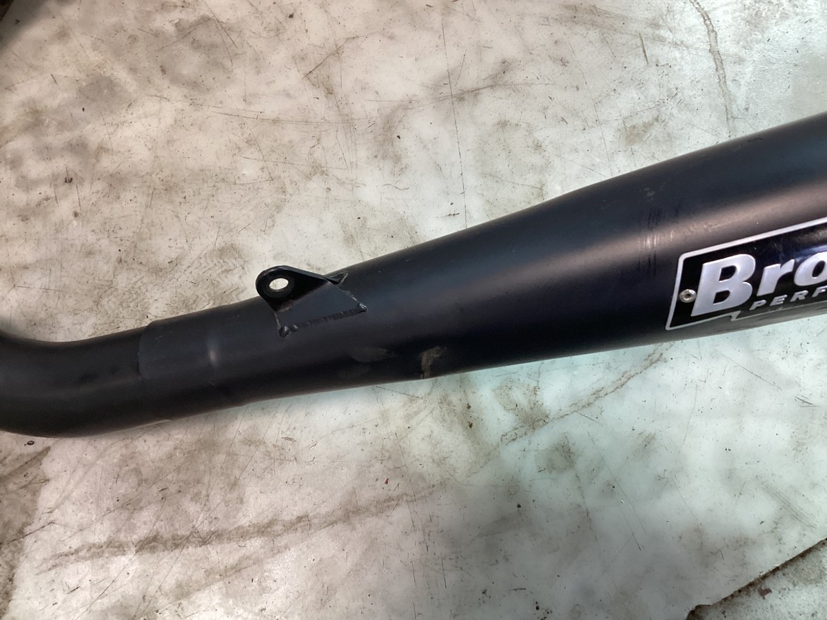 12-23 KAWASAKI NINJA ZX14 ZX14R BROCK DUAL ALIEN HEAD SLIP ON