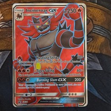 Pokémon Incineroar GX Promo Holo SM38 2017 Stage 2 250 HP Card on eBay