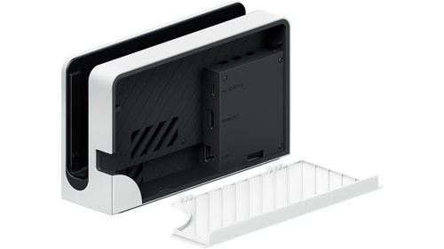 Nintendo Switch OLED Docking Station Set w/ LAN Port, AC Adapter & HDMI Cable - Picture 7 of 7