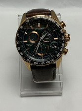 Citizen PCAT Rose Gold-Tone Men's Watch CB5919-00X Atomic Timekeeping