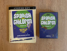 Spanish for Children Primer A Answer Key and DVD Set, No Student Workbook