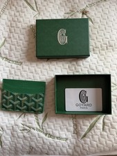 Goyard Saint Sulpice Card Holder Wallet All Black