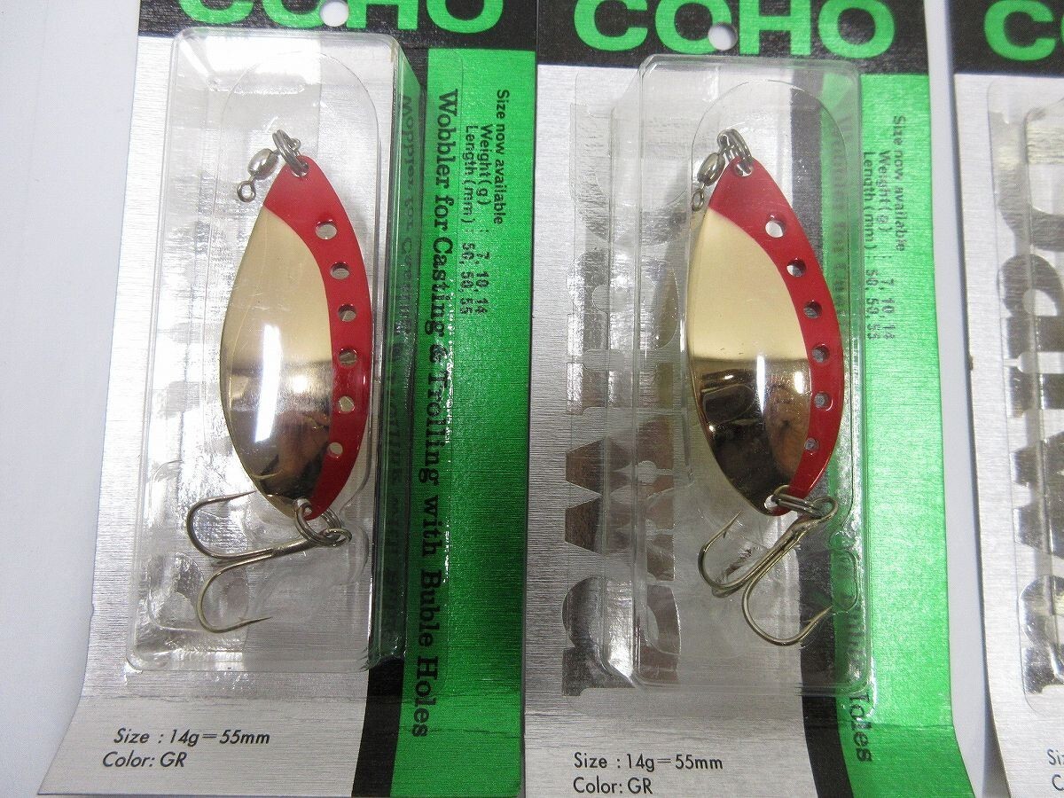 Daiwa Coho 14g GR set of 10 spoons / AW0961/72 - Image 6