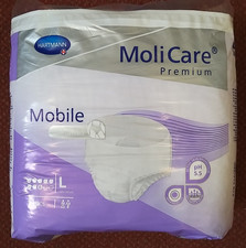 Molicare Premium 14 pcs Pull Up Unisex Incontinence pants Large 8 drop FREE P&P