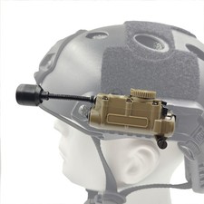 Tactical Helmet 4 Color LED Light IR Flashlight Safety Signal Light Headlamps