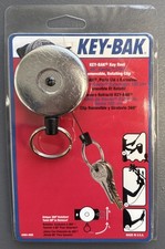 KEY-BAK 0484-821 Original Heavy Duty Self Retracting Reel 48" Removable/Rotating