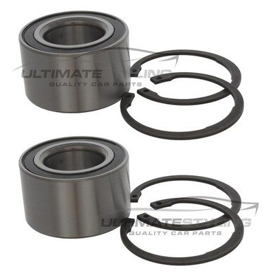 Front Wheel Bearing Kits For Daewoo Nexia Saloon 1995-1997 64mm Outer 1 Pair