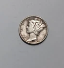 1945 - P Mercury Dime 90% Silver Grade VG - Silver Stack, Collection, Book, Gift