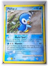 Piplup LV.6 16/1709 2009 English Regular Light Played